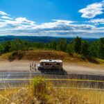 Scenic stop Road Bear RV Amerika